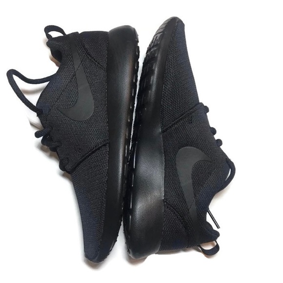 Nike Shoes - Womens Nike Roshe one black/black -dark grey